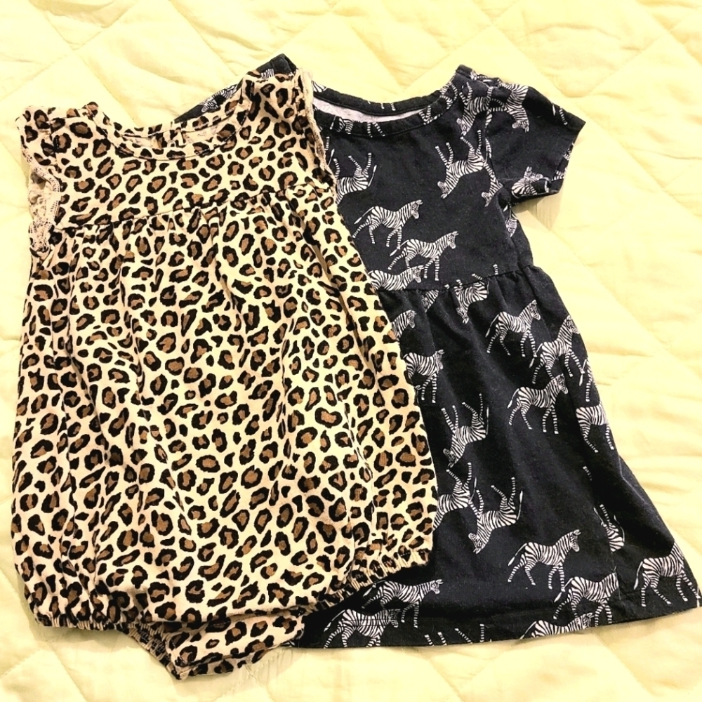 Set of 2 Old Navy Animal Print Outfits